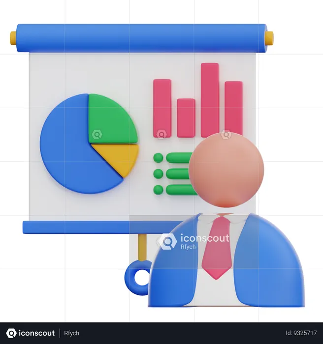 Businessman  3D Icon