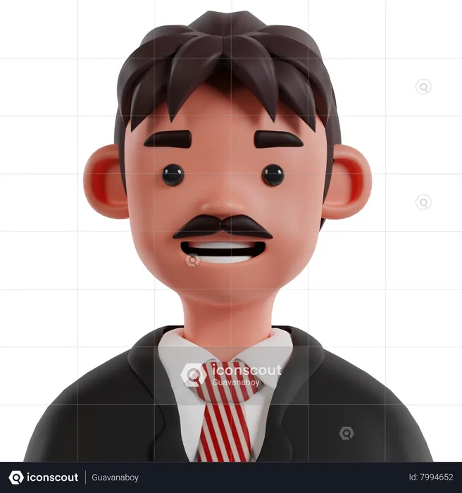 Businessman  3D Icon