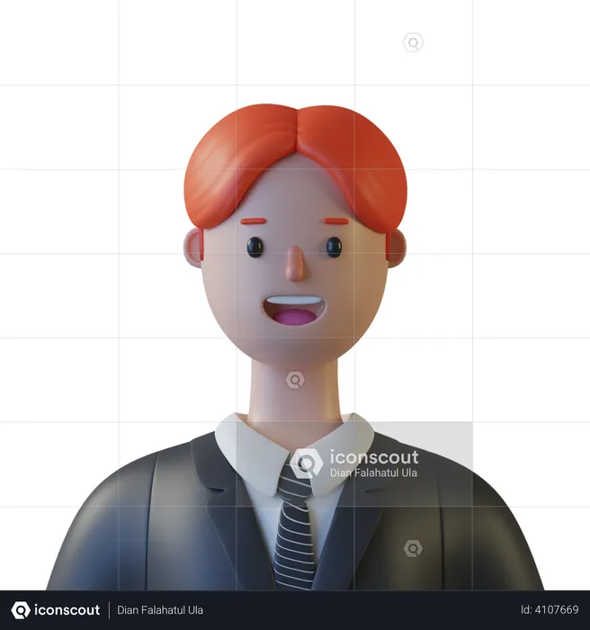 Businessman  3D Illustration