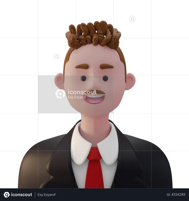 Businessman  3D Illustration