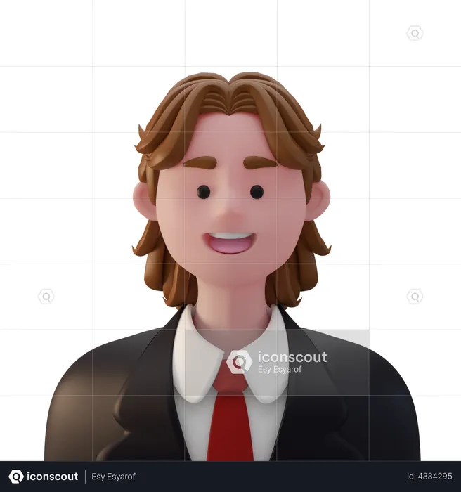 Businessman  3D Illustration