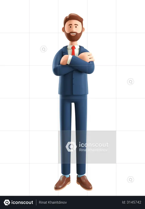 Businessman  3D Illustration