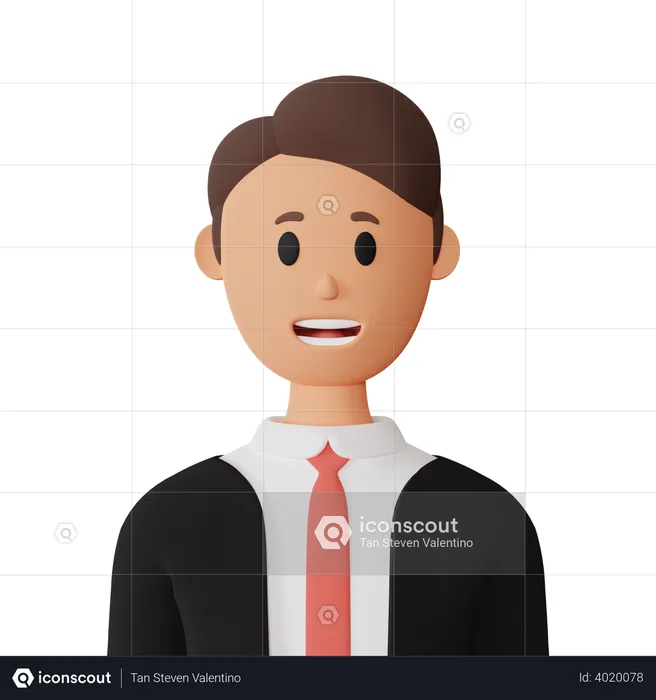 Businessman  3D Illustration