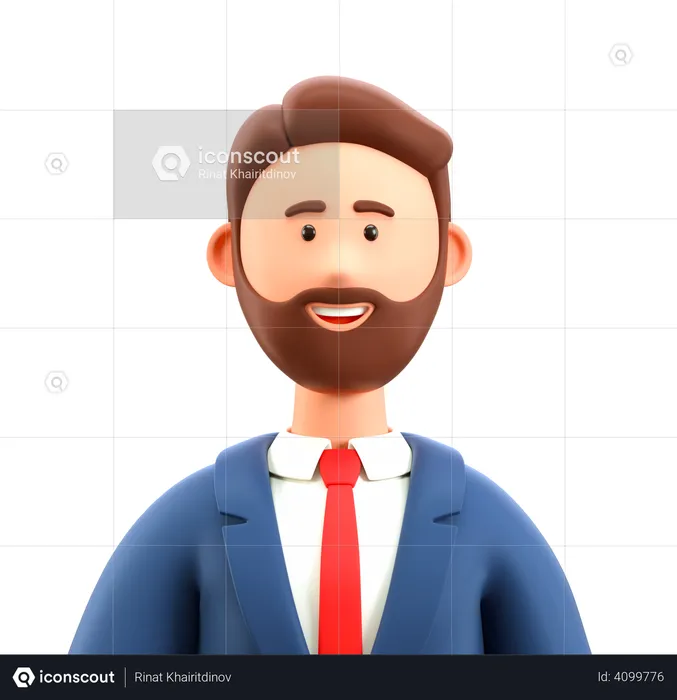 Businessman  3D Illustration