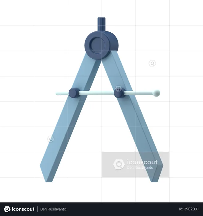 Bússola  3D Illustration