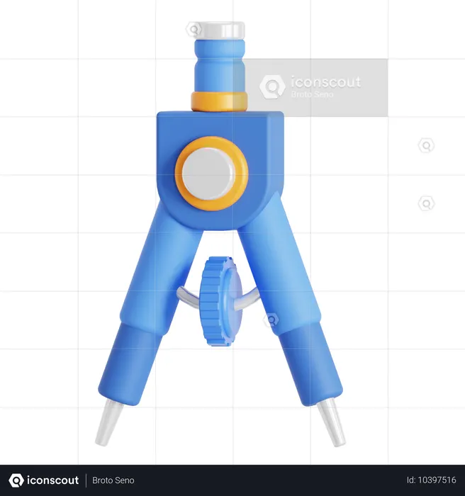 Bússola de arco  3D Icon