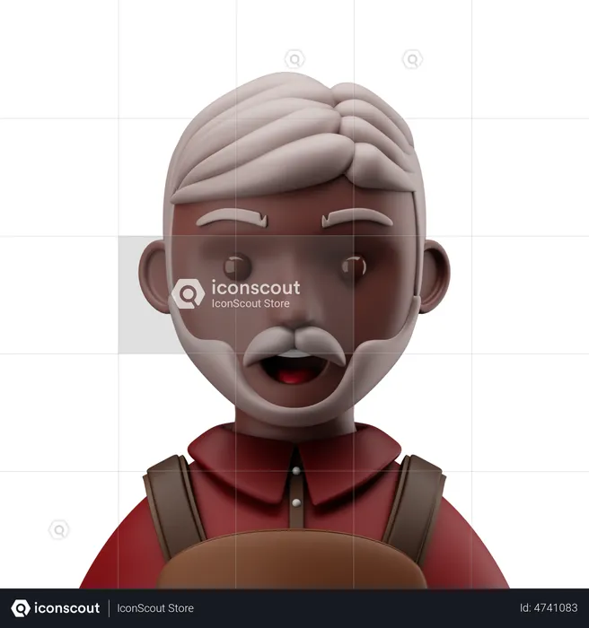 Butcher Man  3D Icon