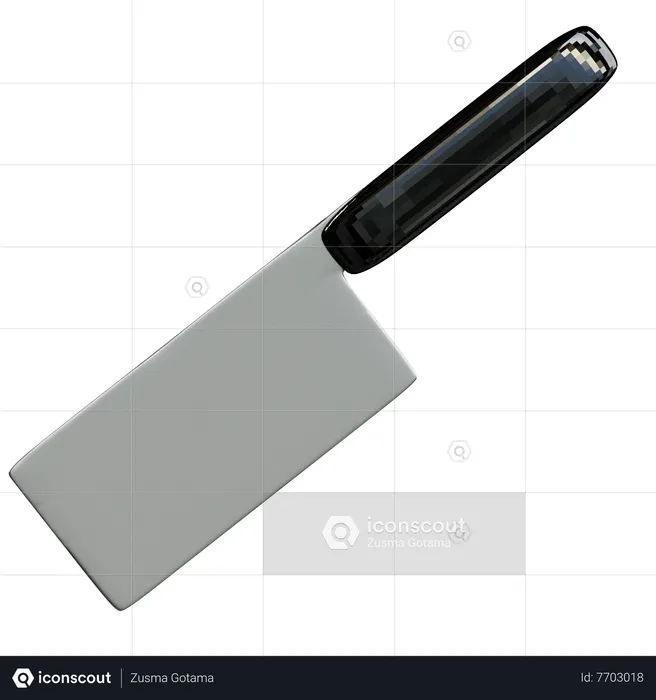 Butcher Knife  3D Icon