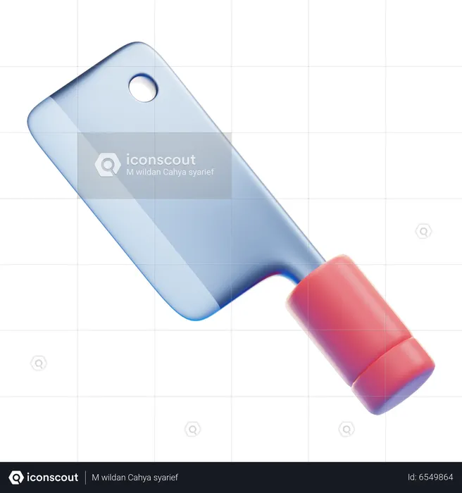 BUTCHER KNIFE  3D Icon