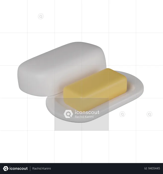 Butter  3D Icon