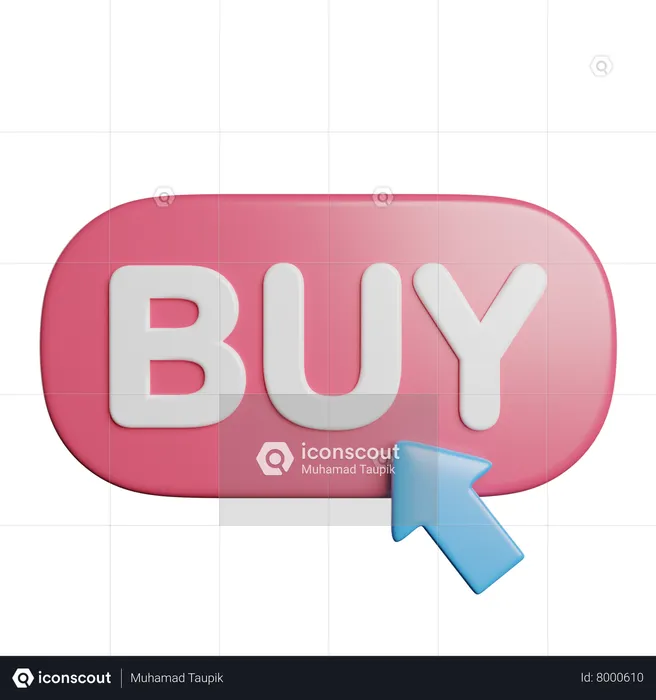Buy Click  3D Icon