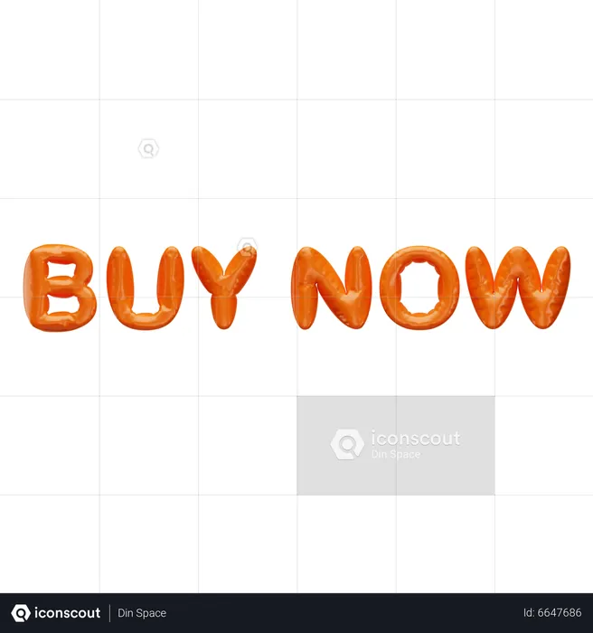 Buy Now  3D Icon