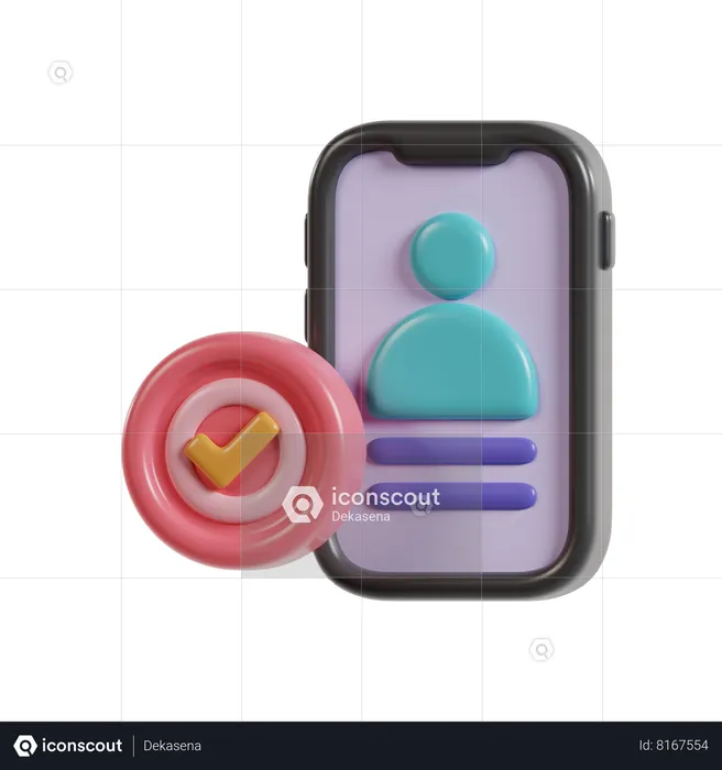 Buyer Profile  3D Icon