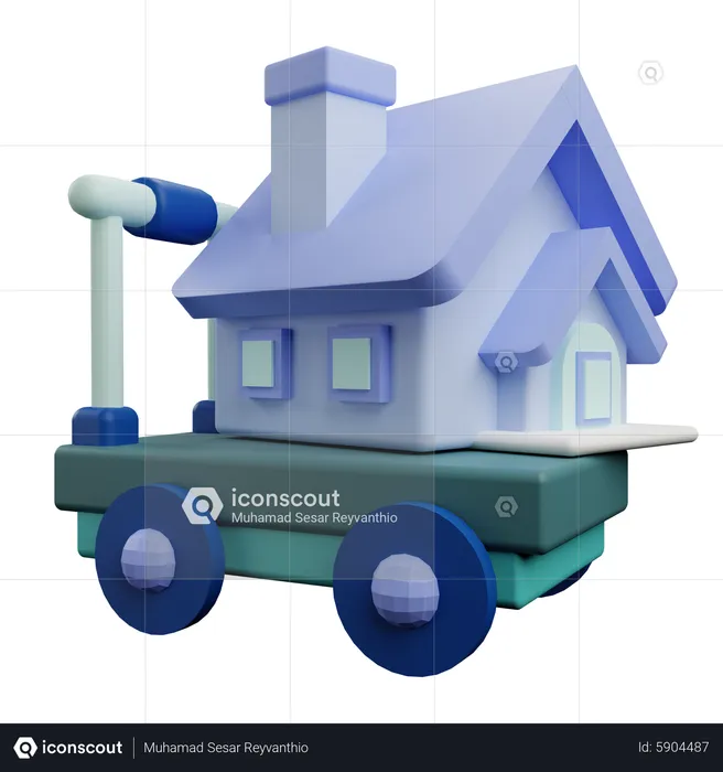 Buying House  3D Icon