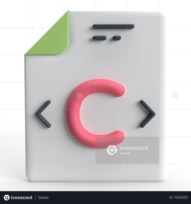 C++ 3D Icon download in PNG, OBJ or Blend format