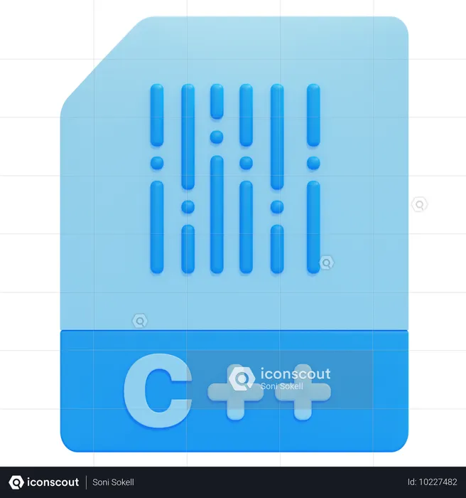 C++ File  3D Icon