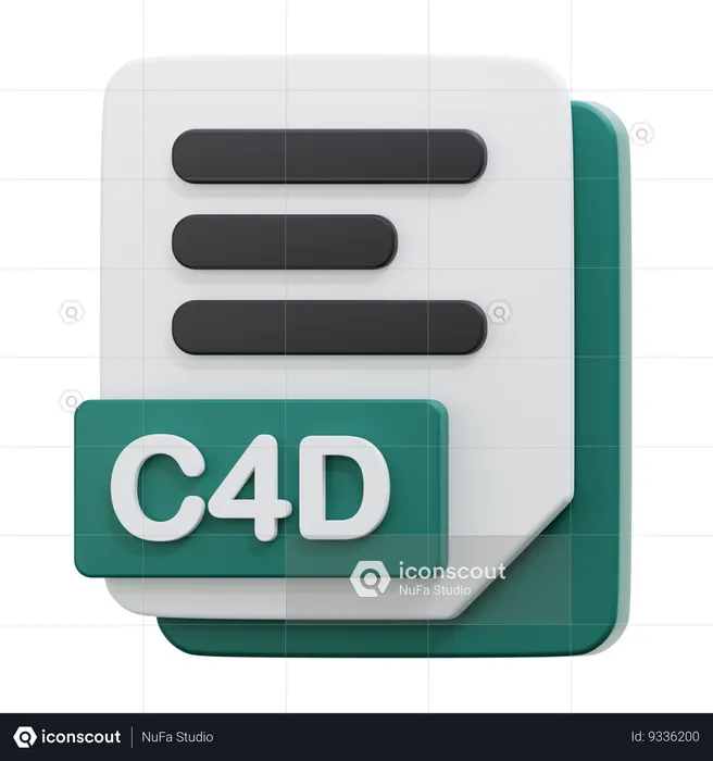 C4D FILE  3D Icon