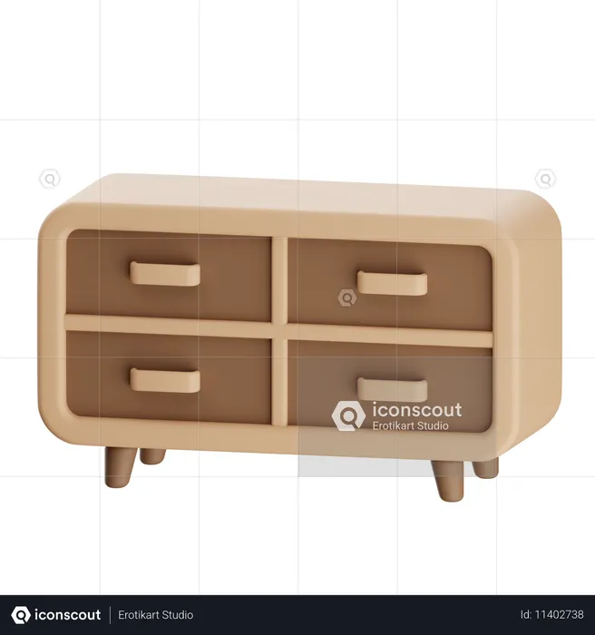 戸棚  3D Icon