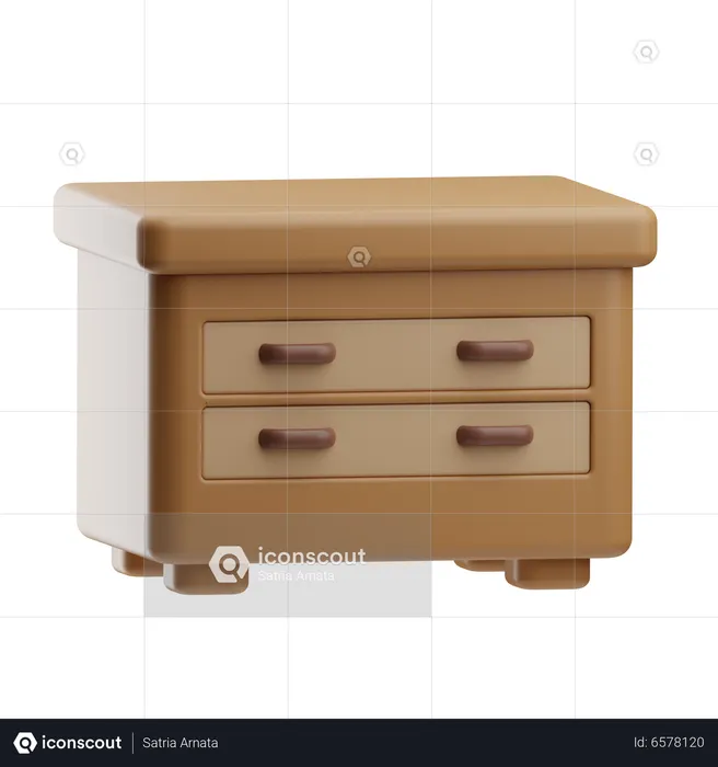 Cabinet  3D Icon