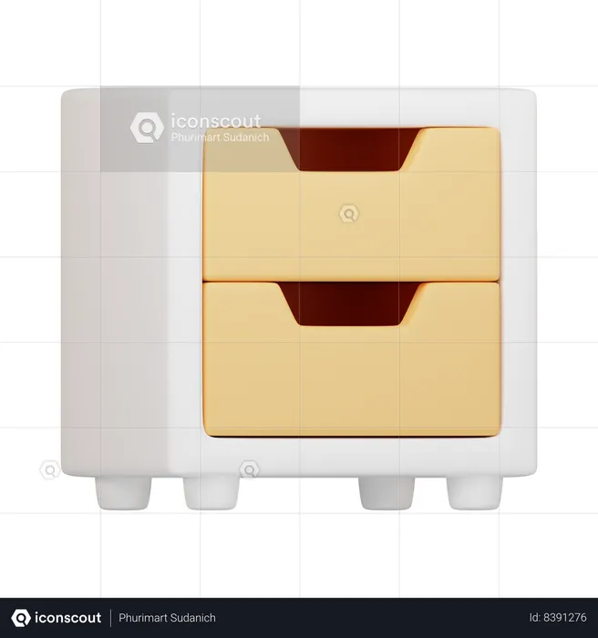 Cabinet Small  3D Icon
