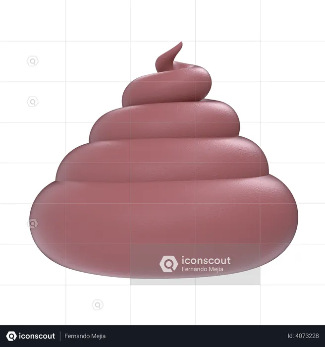 Caca Emoji 3D Icon