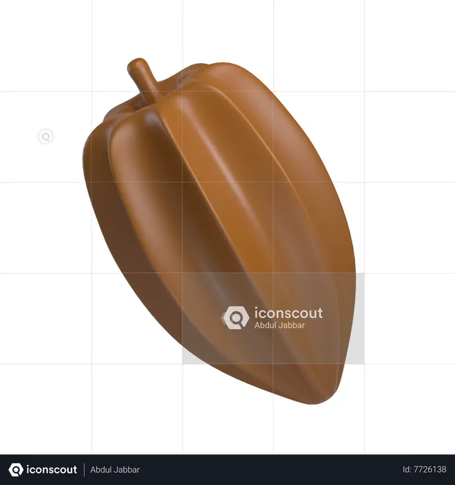 Cacau  3D Icon