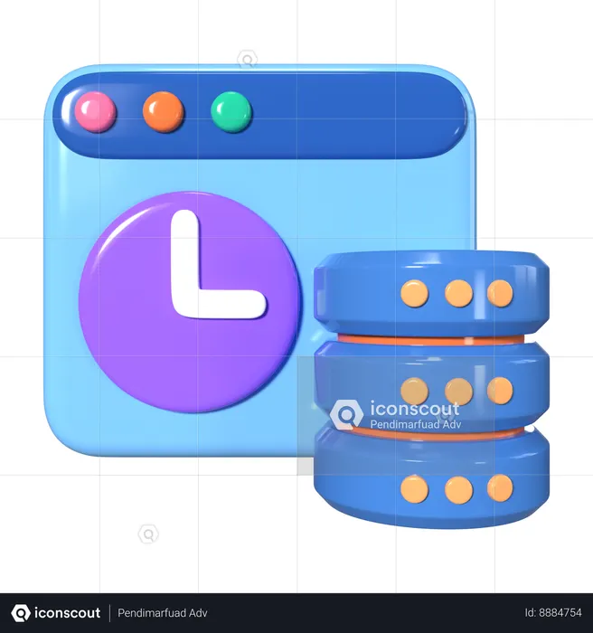 Cache  3D Icon