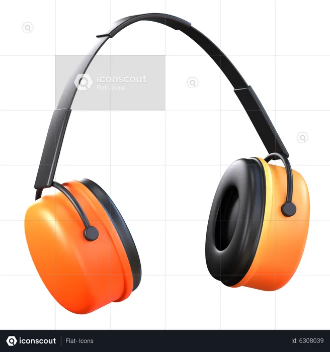 Cache-oreilles  3D Icon