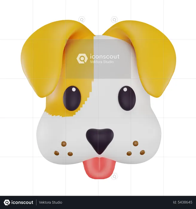 Cachorro  3D Icon