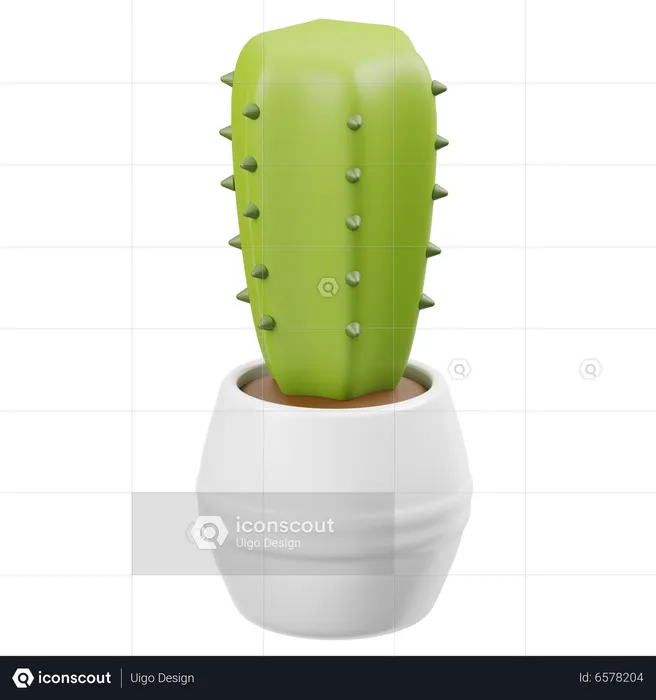 Cactus  3D Icon