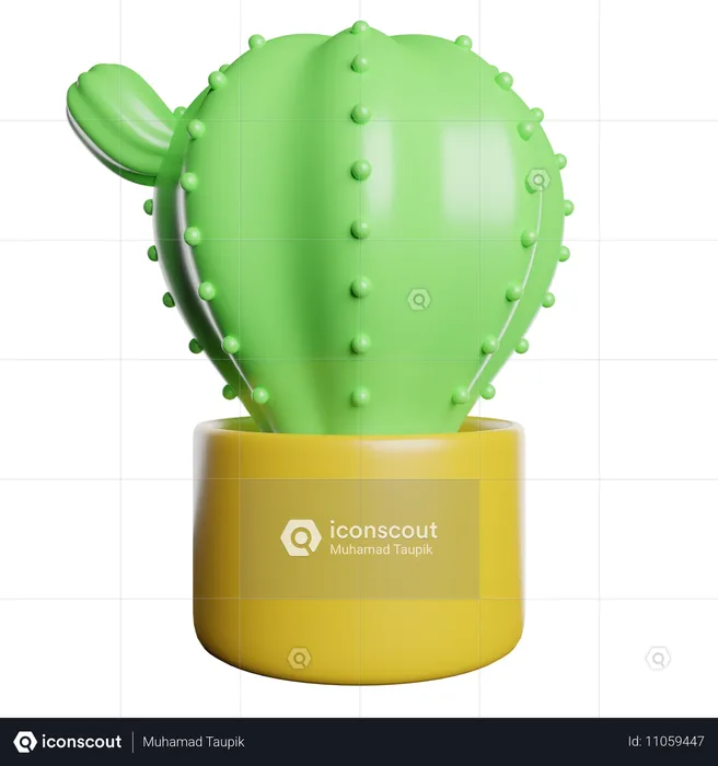 Cactus  3D Icon