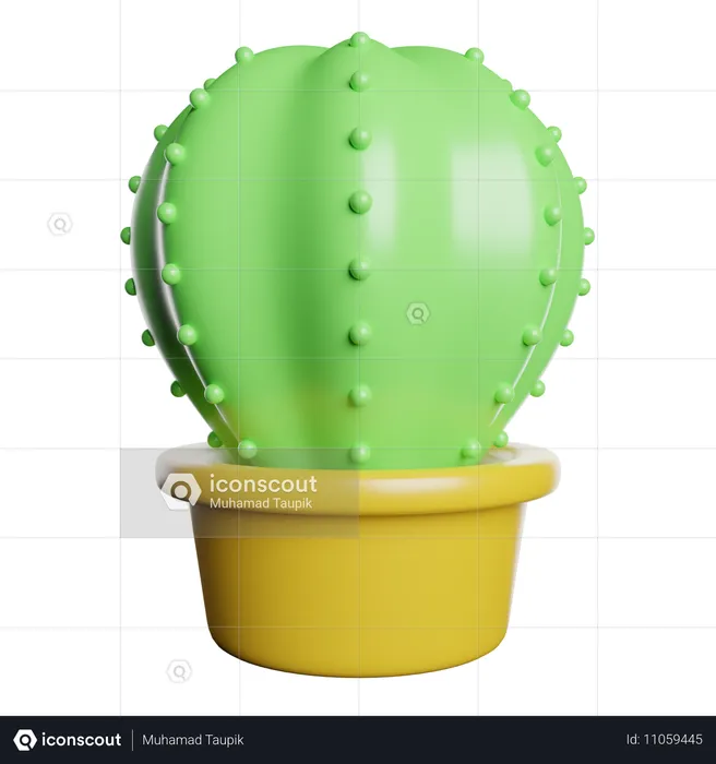 Cactus  3D Icon