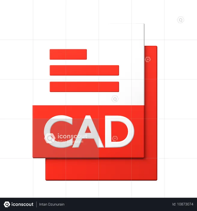 CAD-Datei  3D Icon