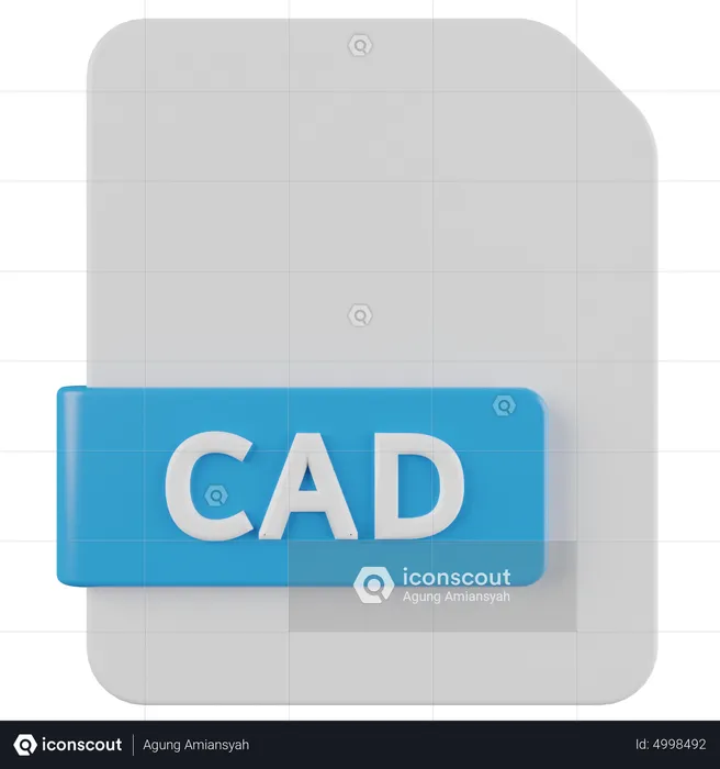 CAD-Datei  3D Icon