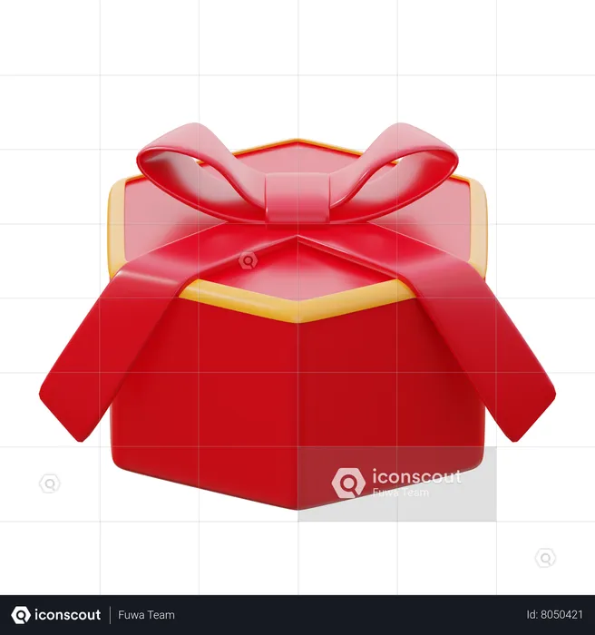 Cadeau chinois  3D Icon