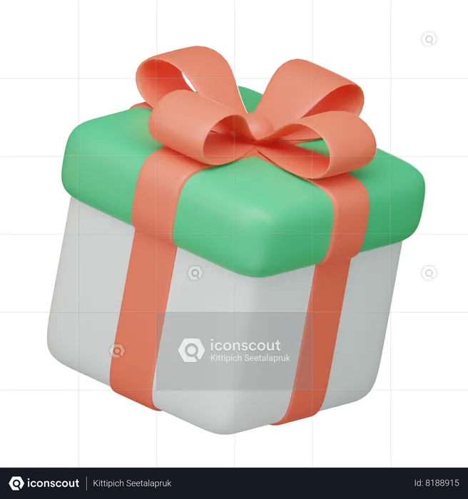 Cadeau de Noël  3D Icon