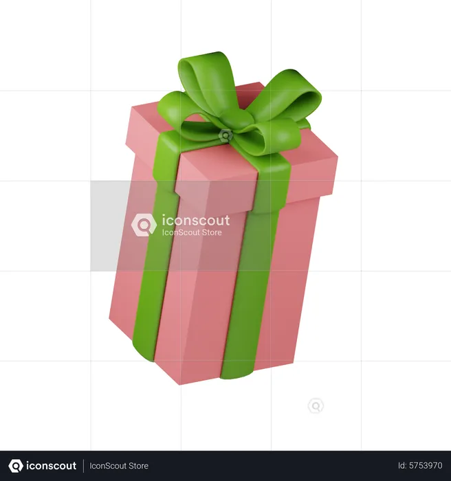 Cadeau de Noël  3D Icon