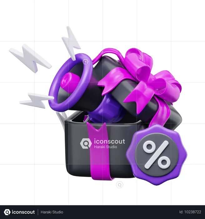 Promotion de cadeaux  3D Icon