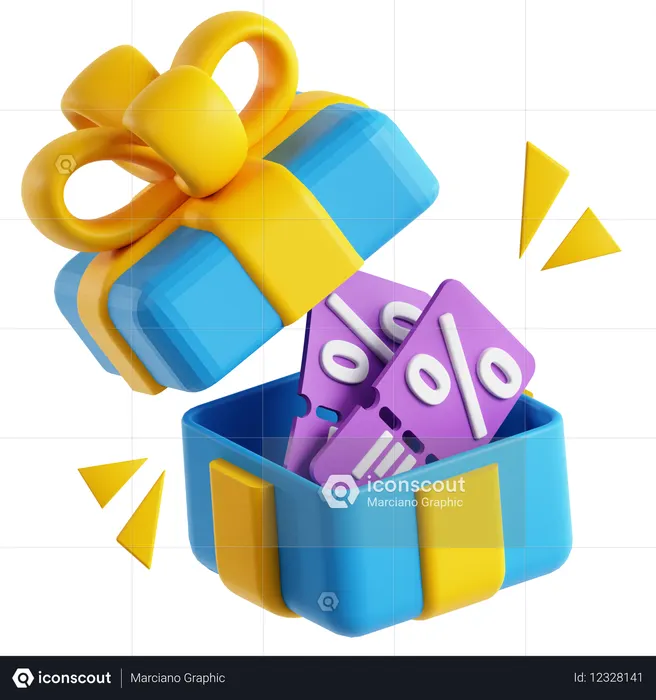 Cadeau en gros  3D Icon