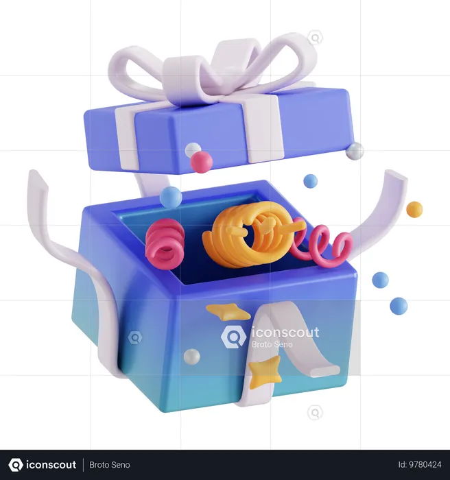 Cadeaux  3D Icon