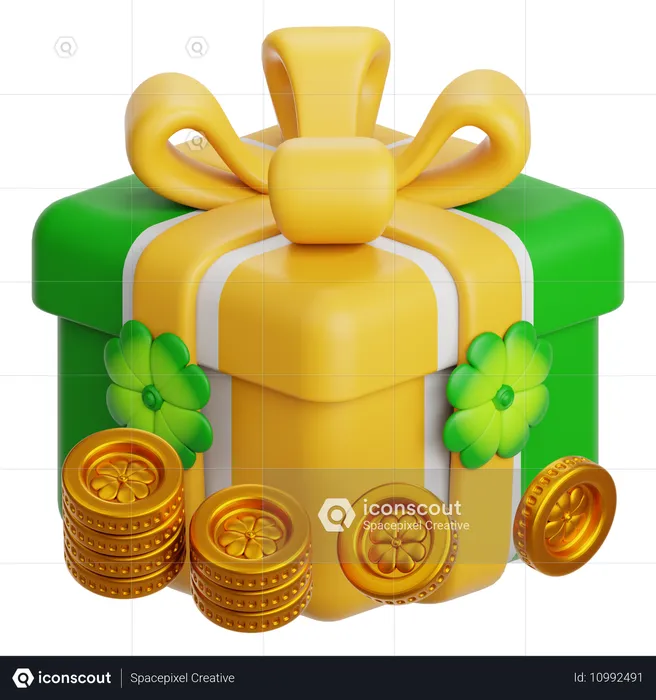 Cadeaux de saint patrick  3D Icon