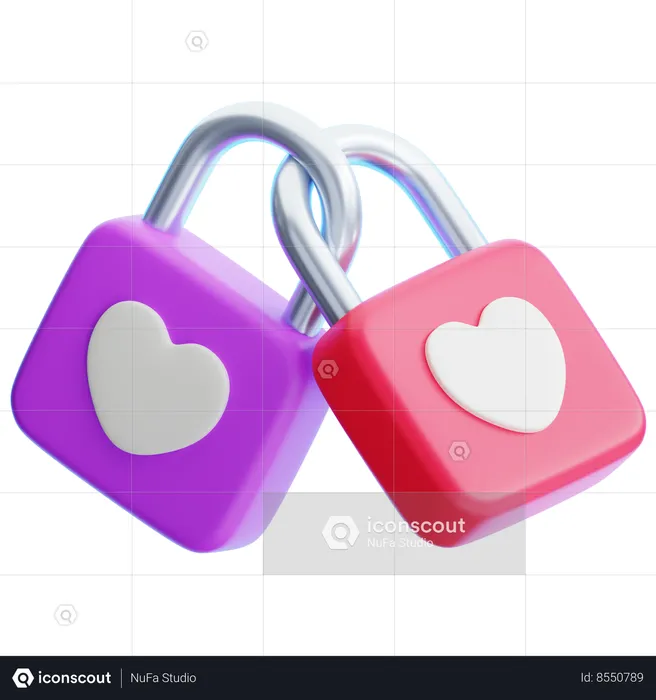 Cadenas  3D Icon