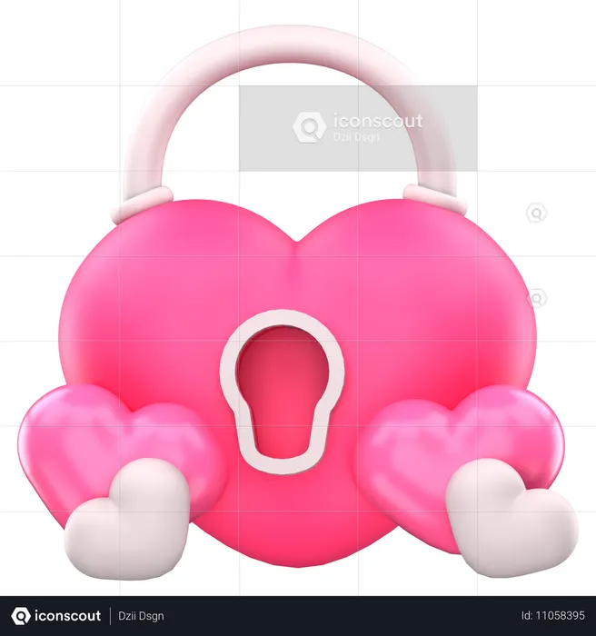 Cadenas d'amour  3D Icon