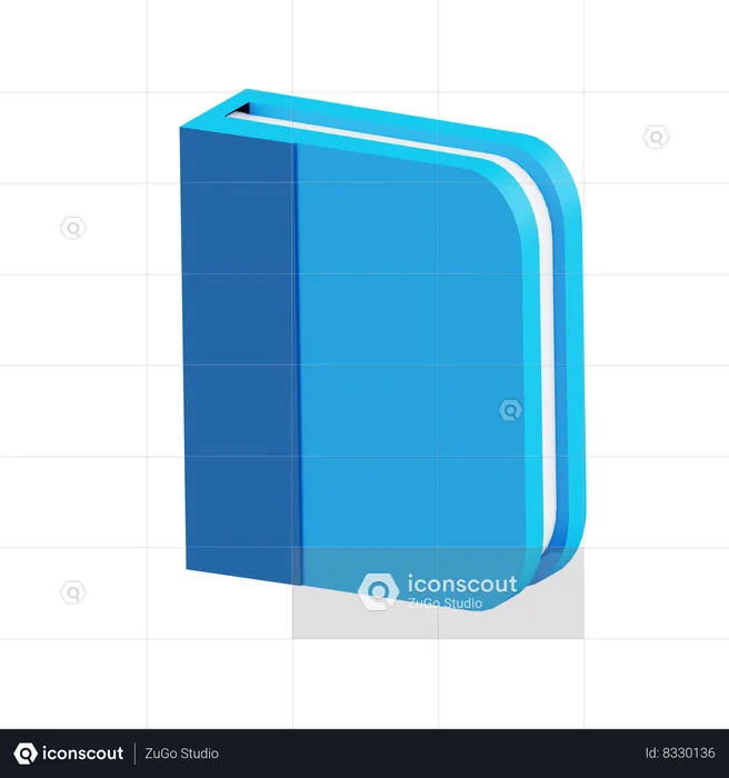 Caderno  3D Icon