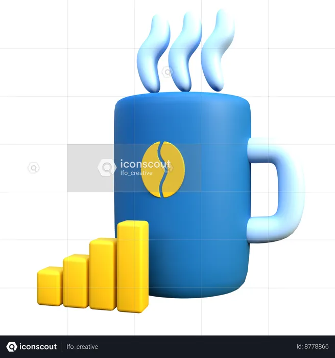 Café  3D Icon