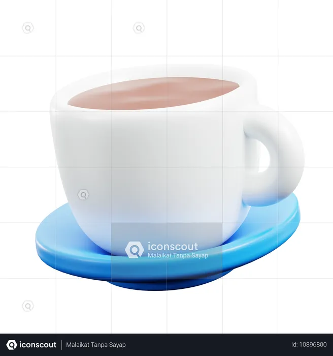 Café  3D Icon