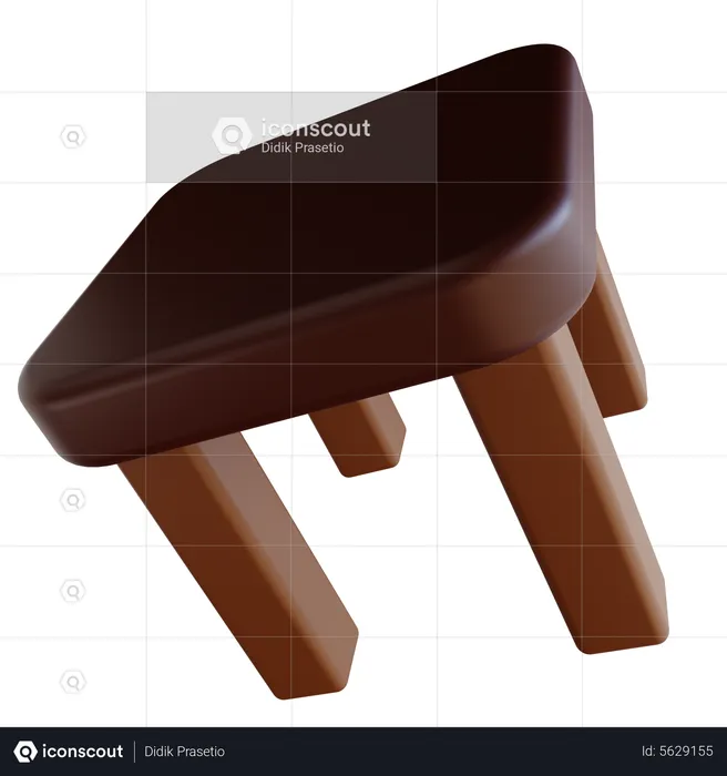Café-Tisch  3D Icon