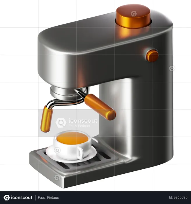 Máquina de café  3D Icon