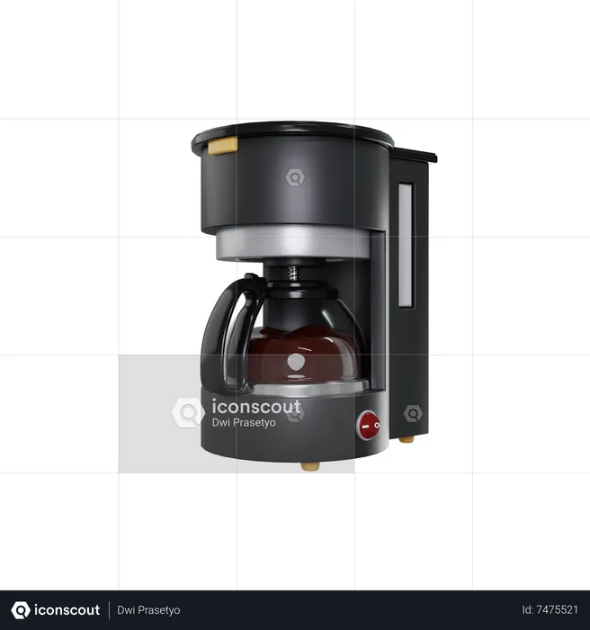 Cafeteira  3D Icon