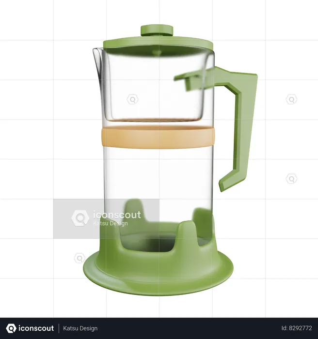 Cafetera  3D Icon